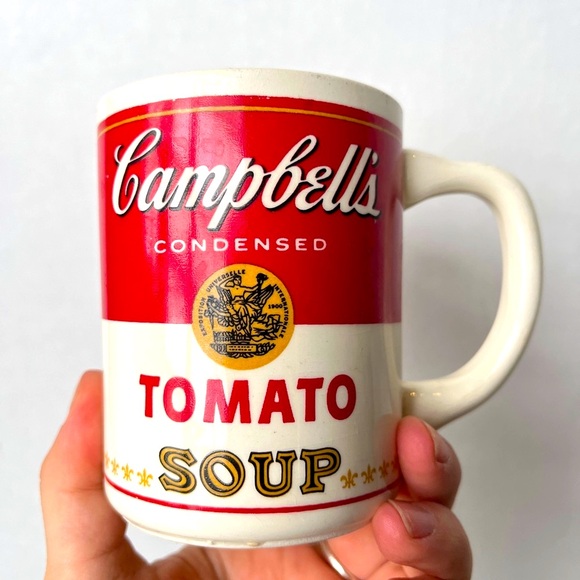 VTG Red and White Campbell's Mug - Picture 1 of 5